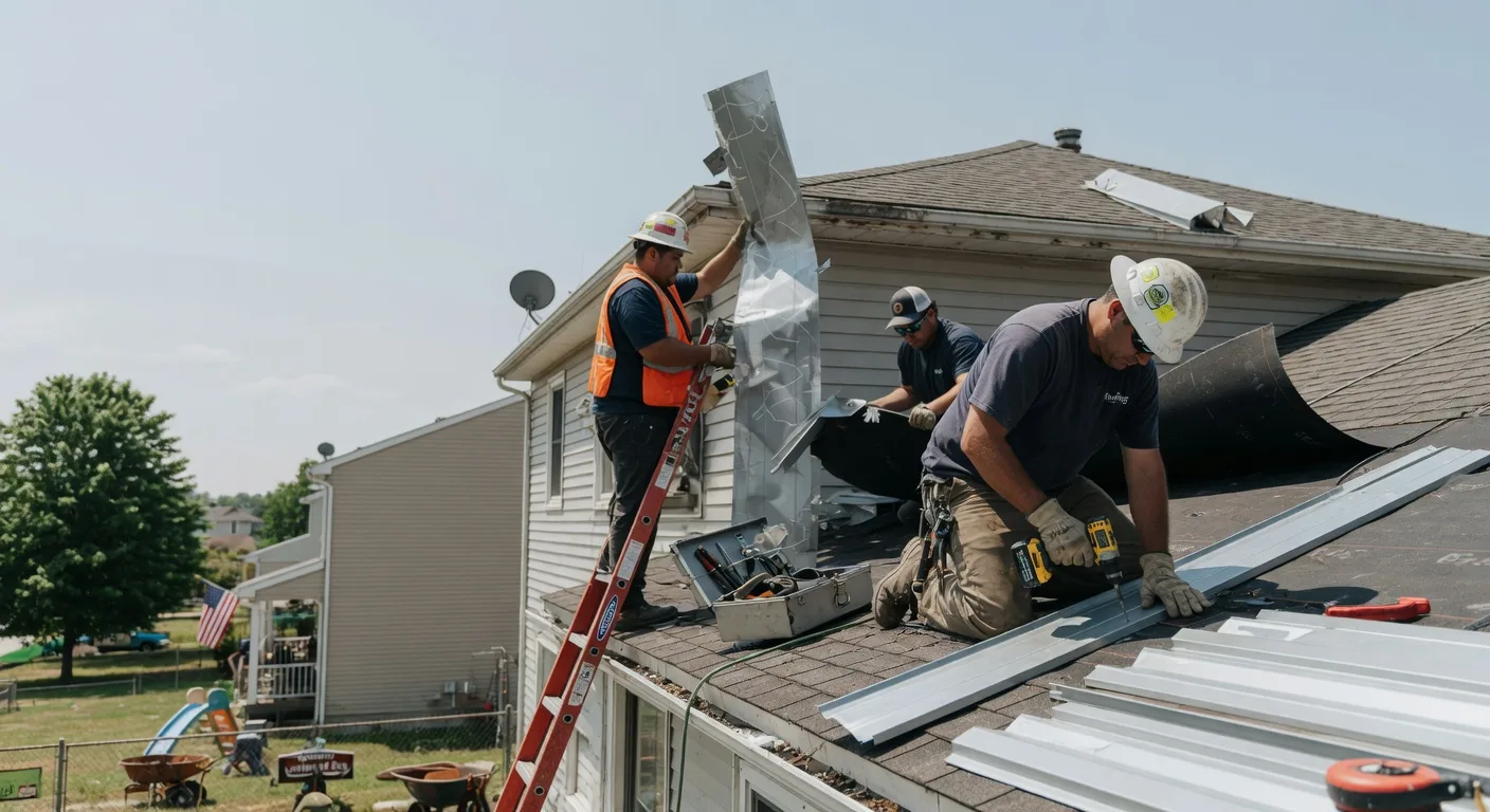 Metal Roofing Installation in Leflore, OK near me